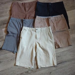 5 pair Chino shorts